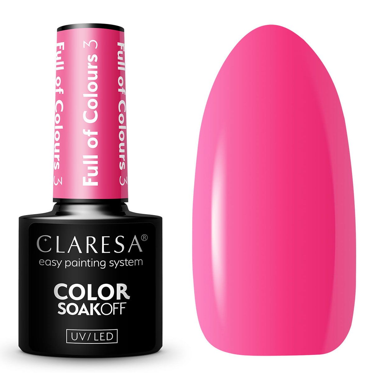 Claresa Claresa UV LED Gellak 5ml Full ou Couleurs 3
