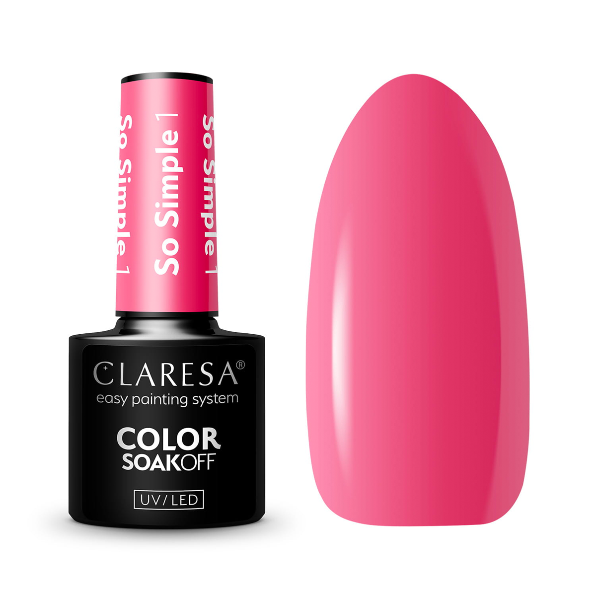 Claresa Claresa UV LED Gellak 5ml si simple 1