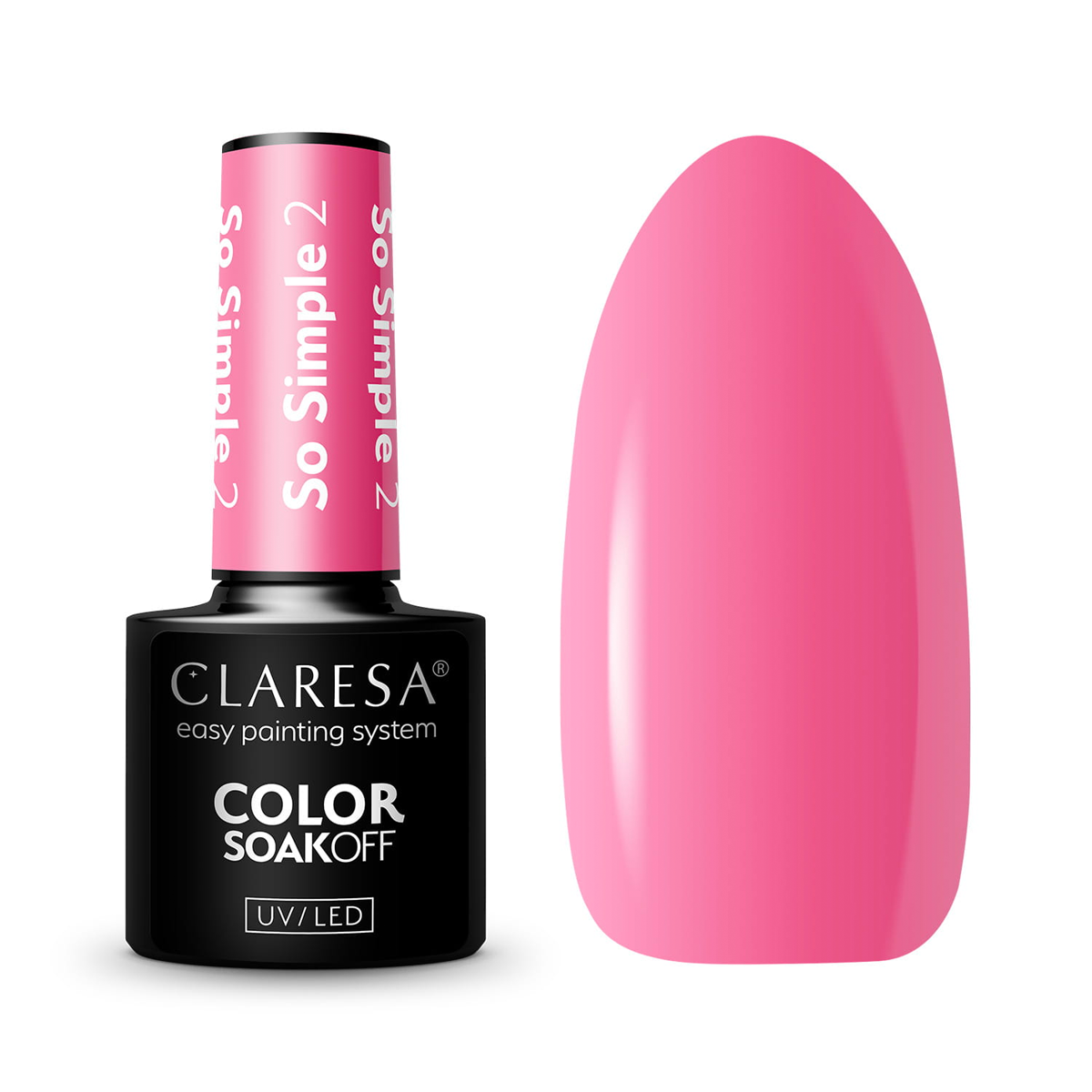 Claresa Claresa UV a conduit Gellak 5ml si simple 2