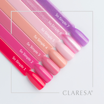Claresa Claresa UV a conduit Gellak 5 ml si simple 3