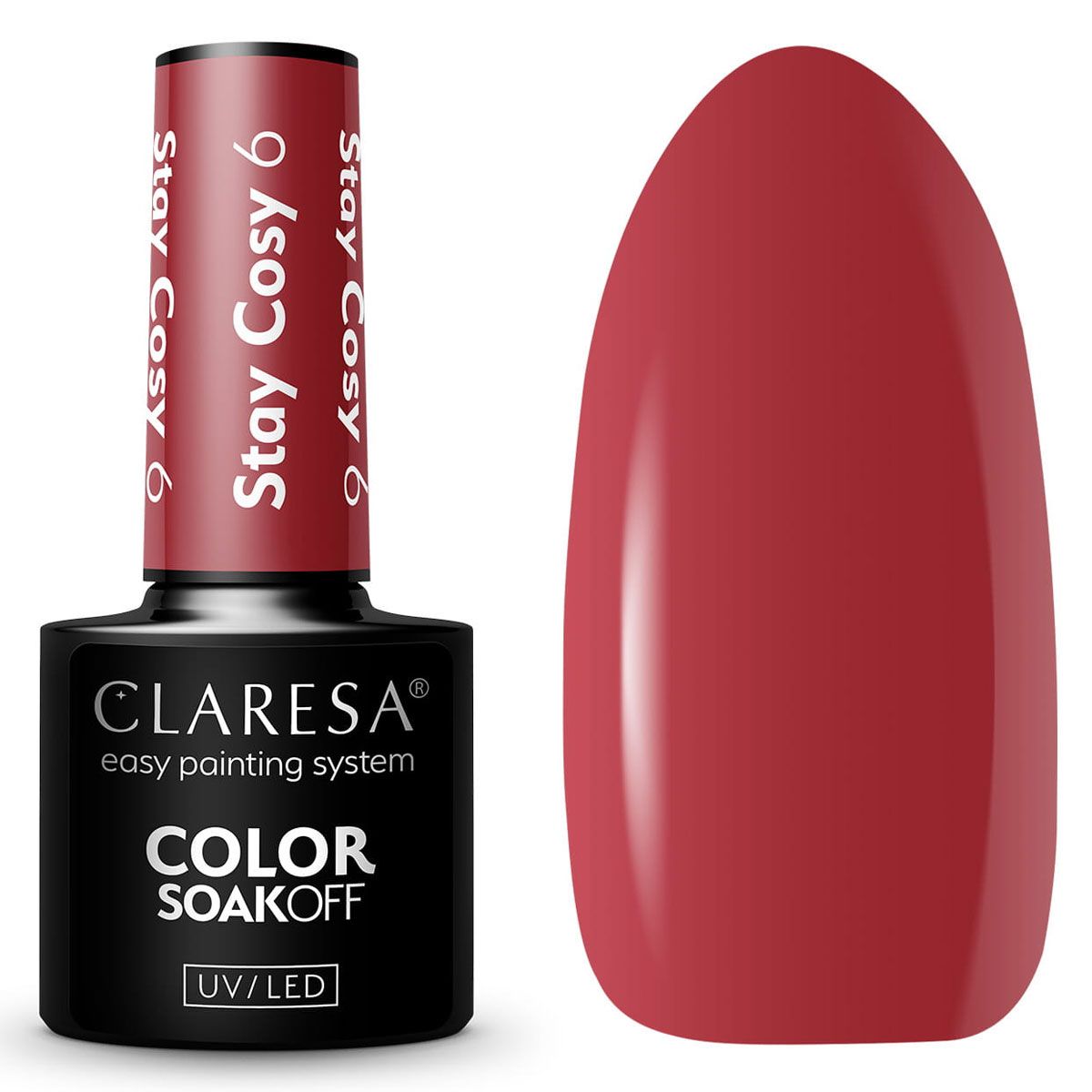 Claresa Claresa UV LED GELLAK 5ML RESTER COZY 6