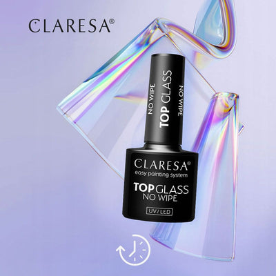 Claresa Claresa Top Coat Glass pas essuyer 5 ml