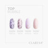 Claresa Claresa Top Coat Bubble Black Mat pas d'essuyage 5 ml