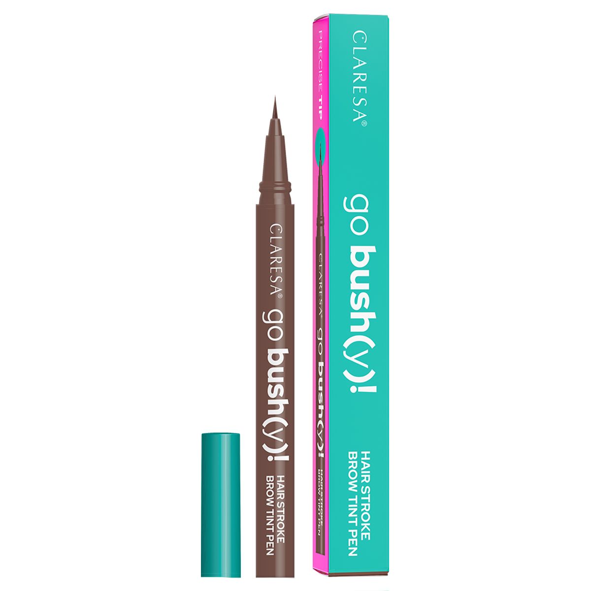 Claresa Claresa Go Bushy Eeebruuwpen 02 Choco Brown
