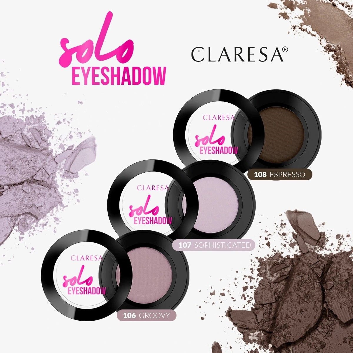 Claresa Claresa Solo Eyeshadow 108 Espresso