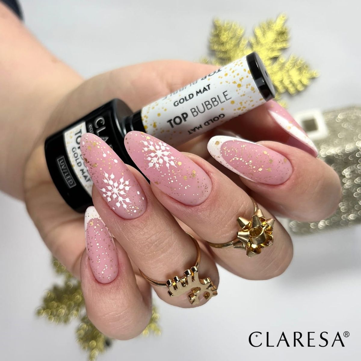 Claresa Claresa Gel en caoutchouc 3 Rose cool 12gr.