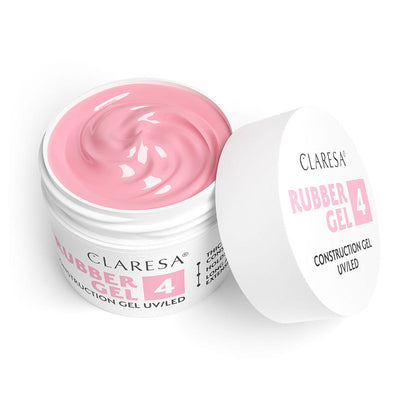 Claresa Claresa Gel en caoutchouc 4 Rose chaud 45gr.