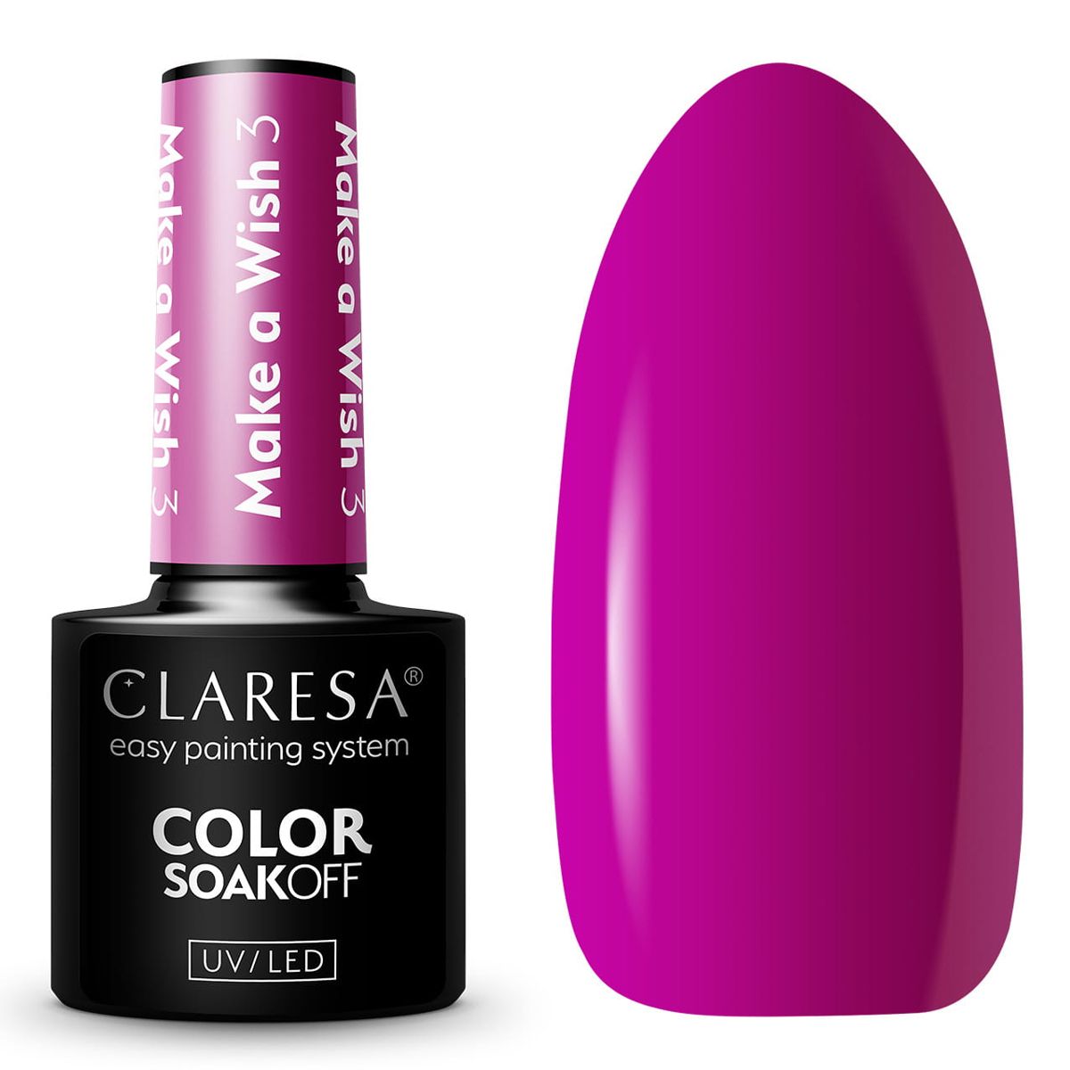 Claresa Claresa UV LED GELLAK 5ml Faire un souhait 3