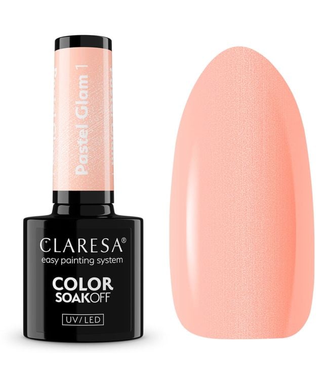 Claresa Claresa UV a conduit Gellak 5 ml pastel glam 1