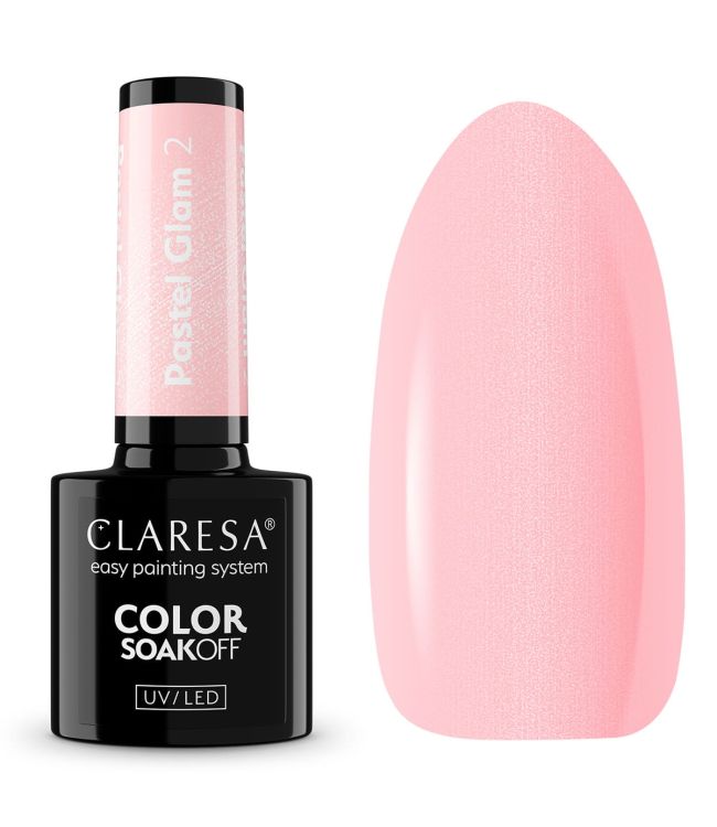 Claresa Claresa UV a conduit Gellak 5 ml pastel glam 2