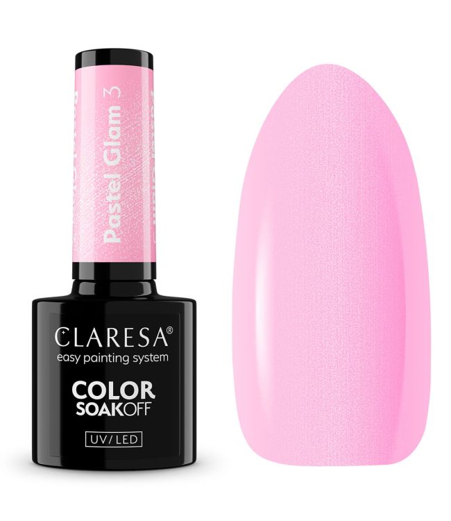 Claresa Claresa UV a conduit Gellak 5 ml pastel glam 3