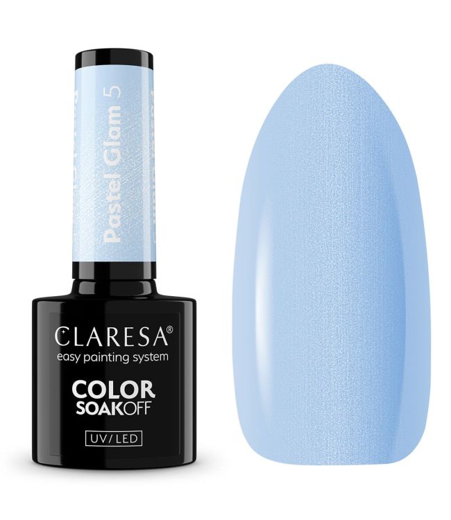 Claresa Claresa UV a conduit Gellak 5 ml pastel glam 5
