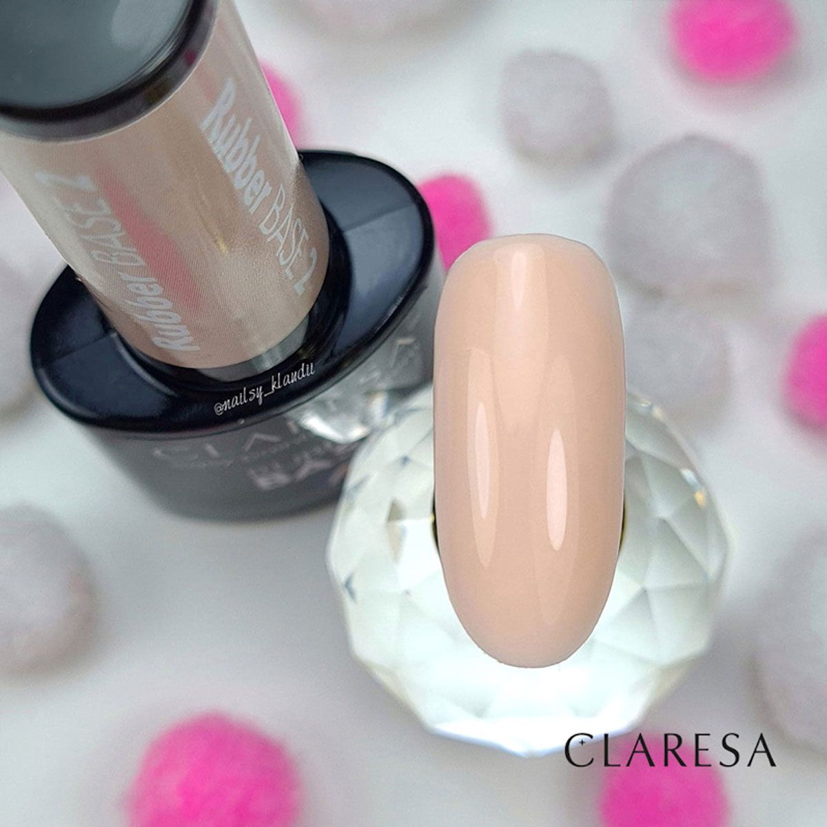 Base en caoutchouc Claresa 5ml 2