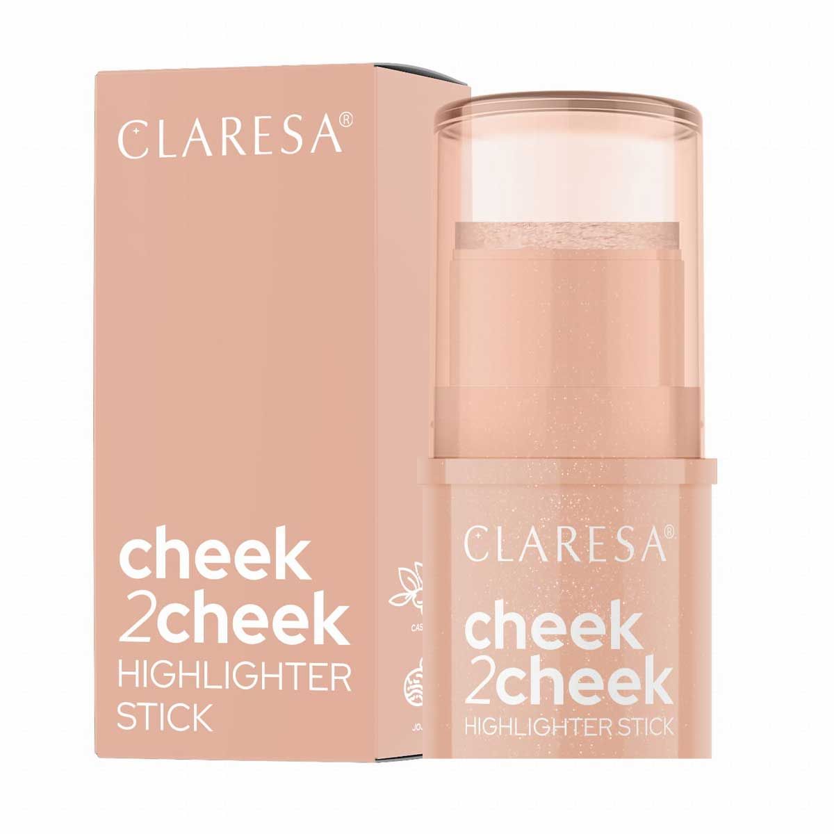 Claresa Claresa Highlighter Stick Cheek 2 joue 1 perle brillance
