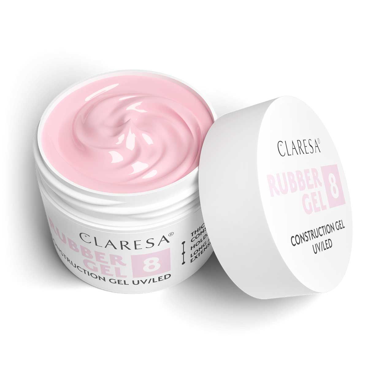 Claresa Claresa Gel Rubber 8 Ballerina Pink 45gr.