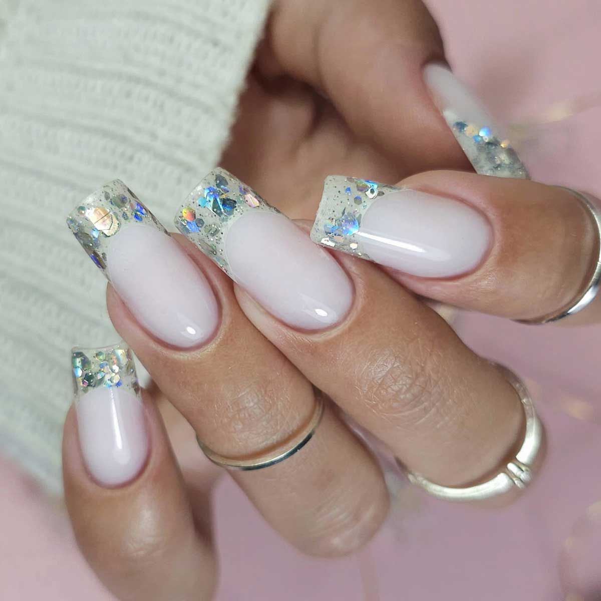 Claresa Claresa Megastar Silver Flicker UV LED Art Gel 10gr.