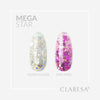 Claresa Claresa Megastar Silver Flicker UV LED Art Gel 10gr.