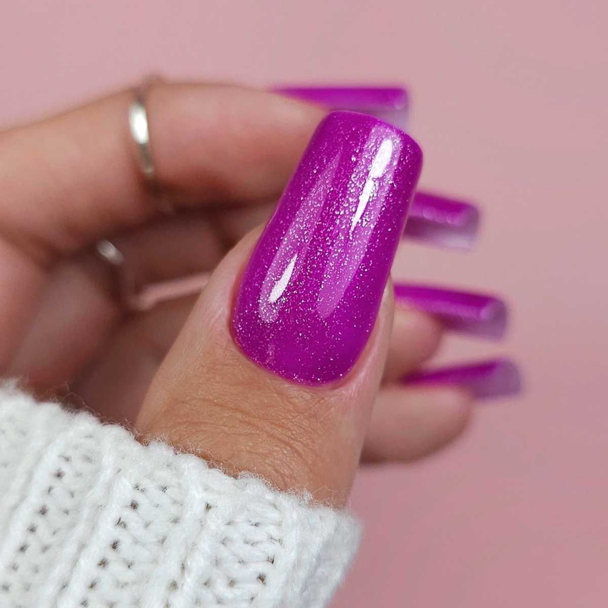 Claresa Claresa UV a conduit Gellak 5ml Funky Disco 5 Violet vinyle