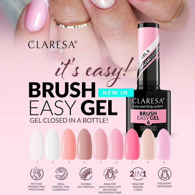 Claresa Claresa Brush Easy Gel 7 5ml