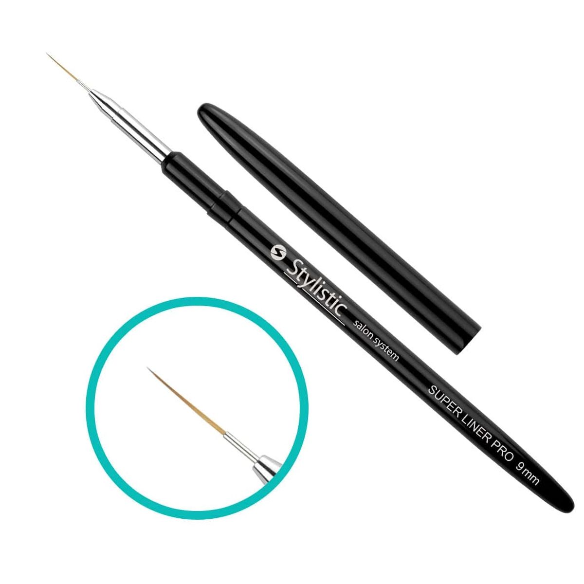 Brosse stylistique stylistique Super Doublure 9 mm