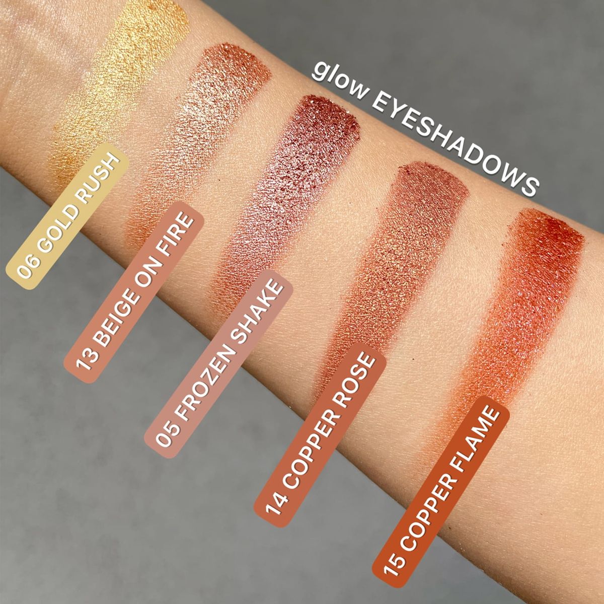 Claresa Claresa Glow Eyeshadow 06 Gold Rush