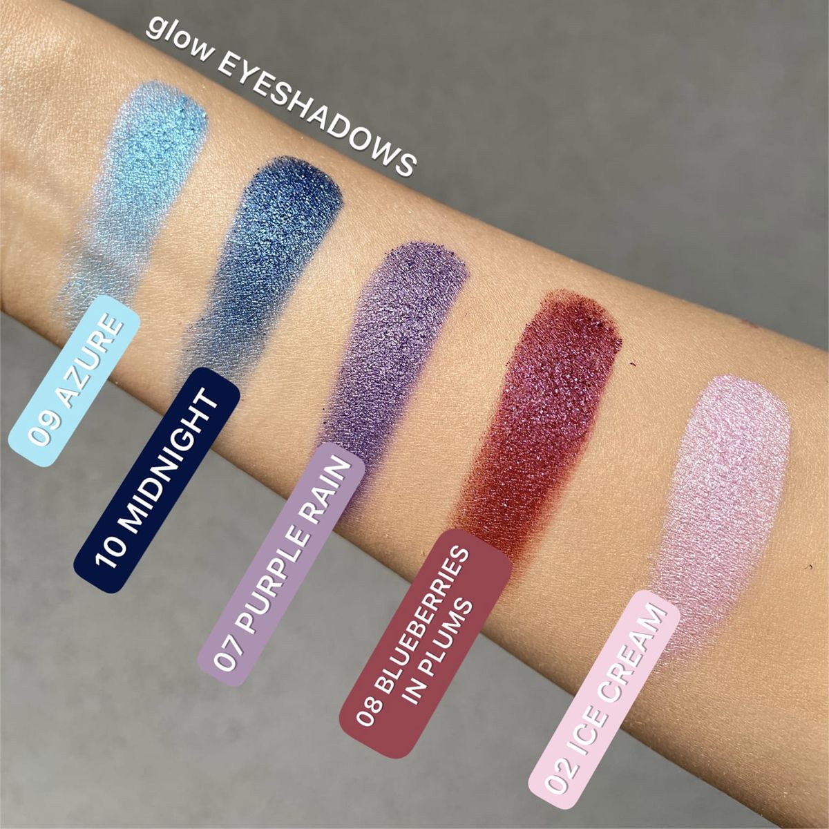 Claresa Claresa Glow Eyeshadow 07 Purple Rain
