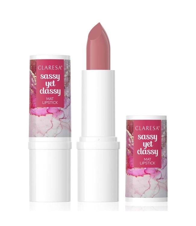 Claresa Claresa Matte Lipstick Sassy mais classe 14 TEAPE 4ML
