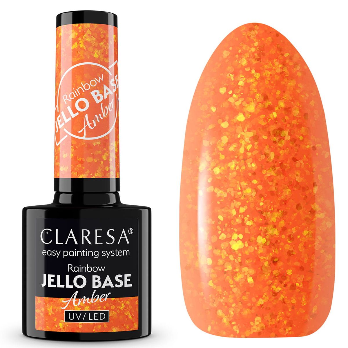 Claresa Claresa Rainbow Jello Base Base Amber 5ml