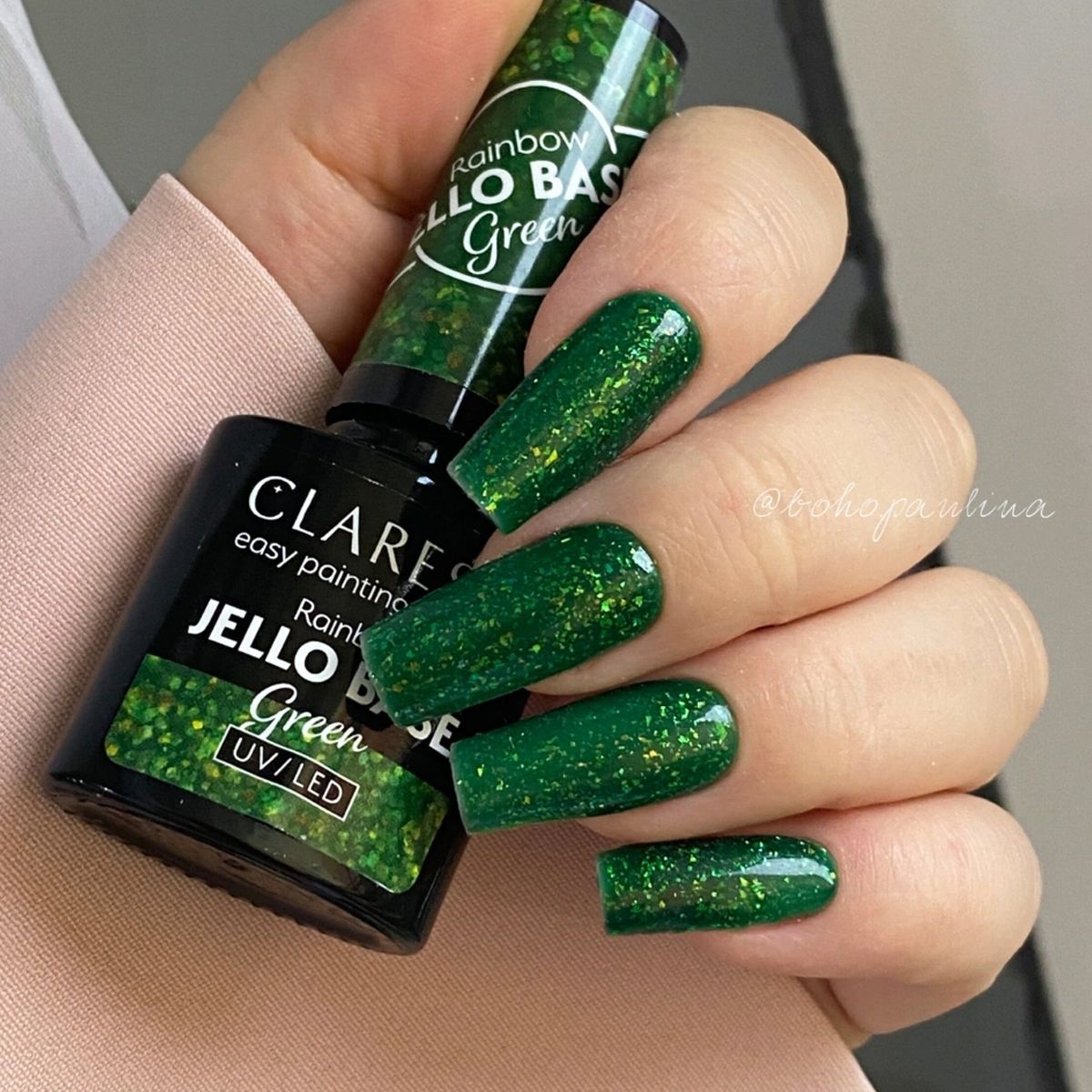 Claresa Claresa Rainbow Jello Base Coat Green 5ml