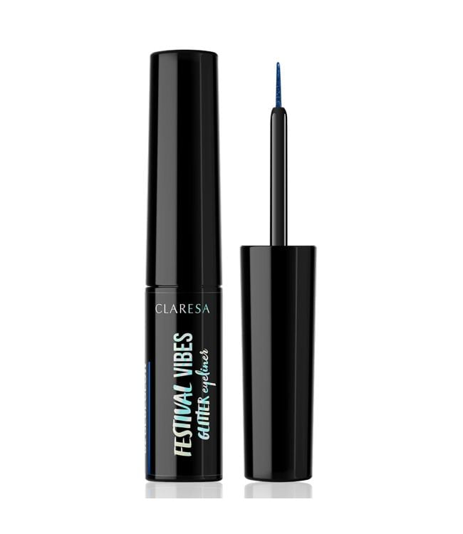 Claresa Festival vibes Eyeliner Glitter 02 Blueglow 4gr.