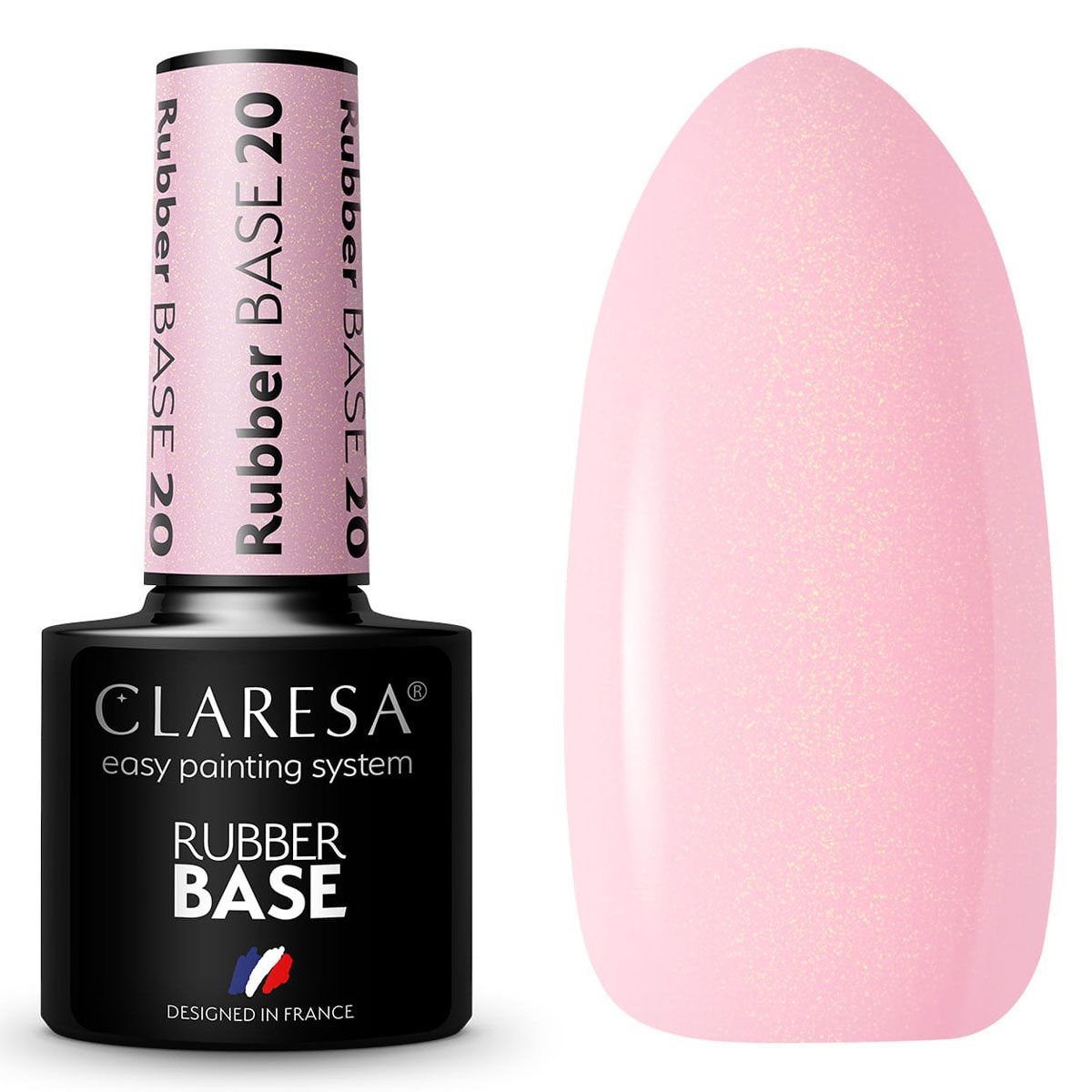 Base en caoutchouc Claresa 5ml 20