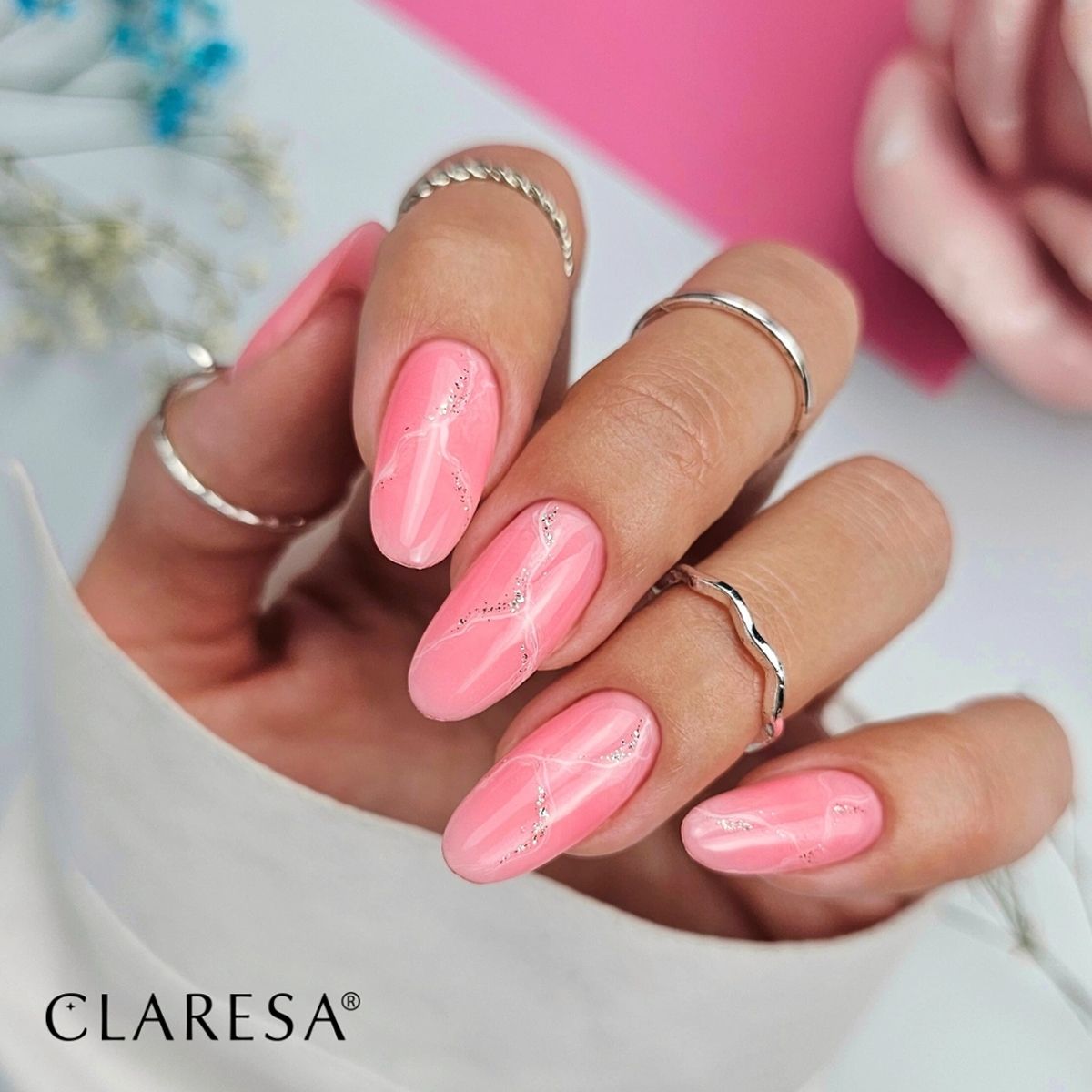 Claresa Brush Easy Gel Peach 5ml