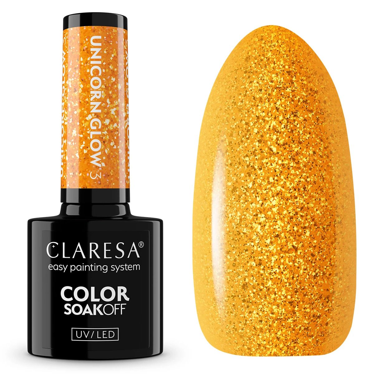 Claresa UV LED Gellak 5ml Unicorn Glow 3