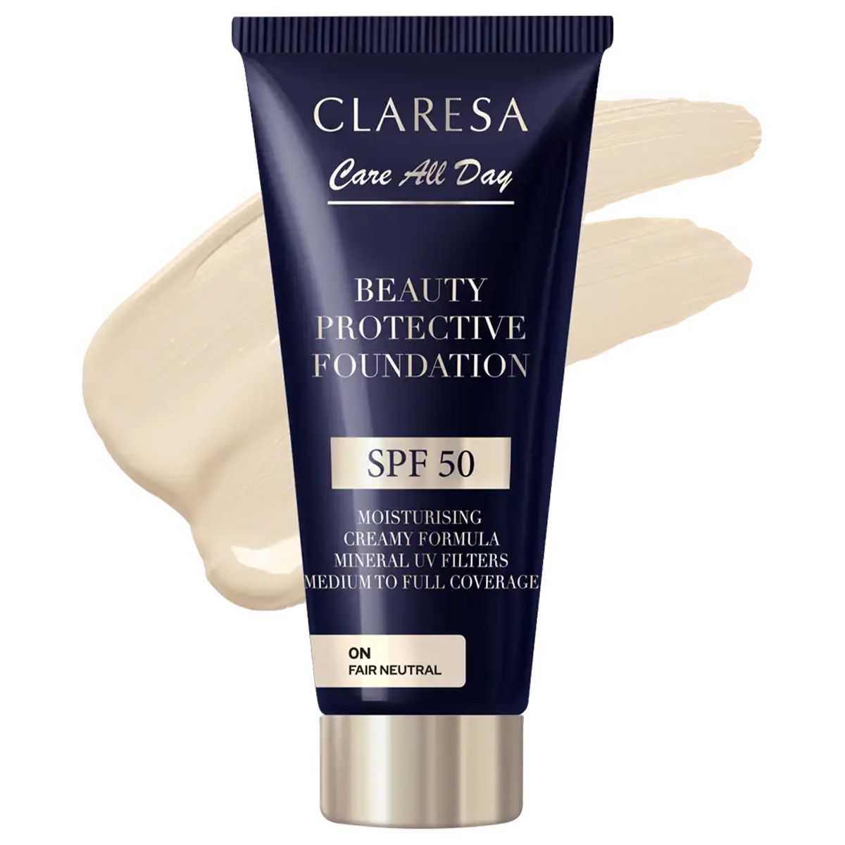 Claresa Beauty Protective Foundation SPF 50 0n Fair Neutrage 30ml