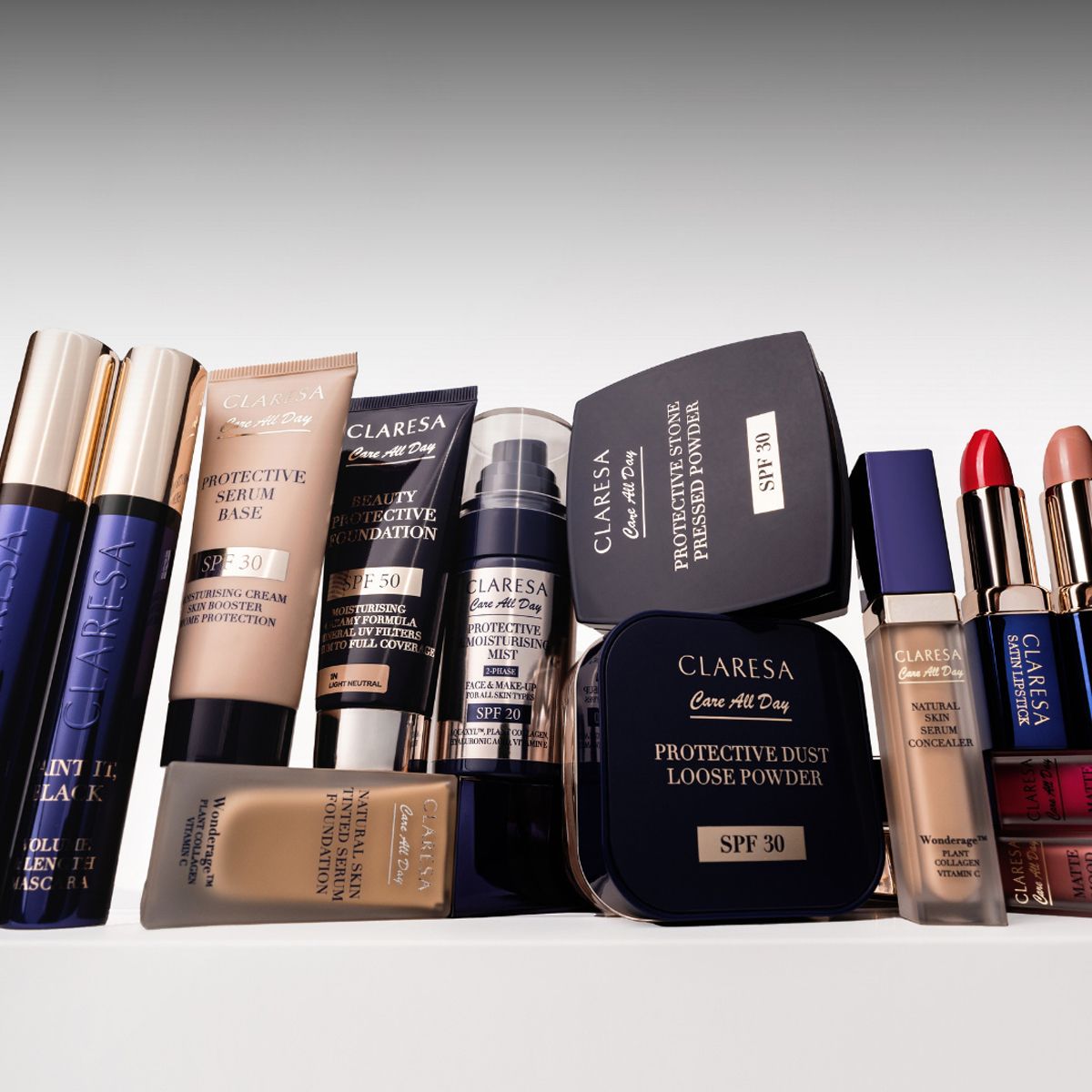 Claresa Beauty Protective Foundation SPF 50 0n Fair Neutrage 30ml