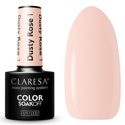 Claresa Claresa UV a conduit Gellak 5ml Dusty Rose 1