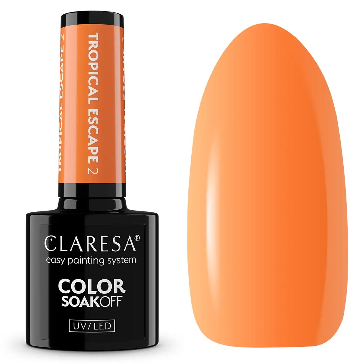 Claresa UV LED Gellak 5ml Échappement tropical 2