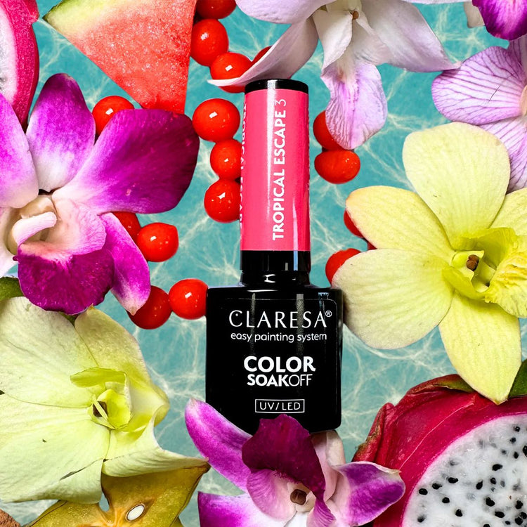 Claresa UV a conduit Gellak 5ml Évasion tropicale 3