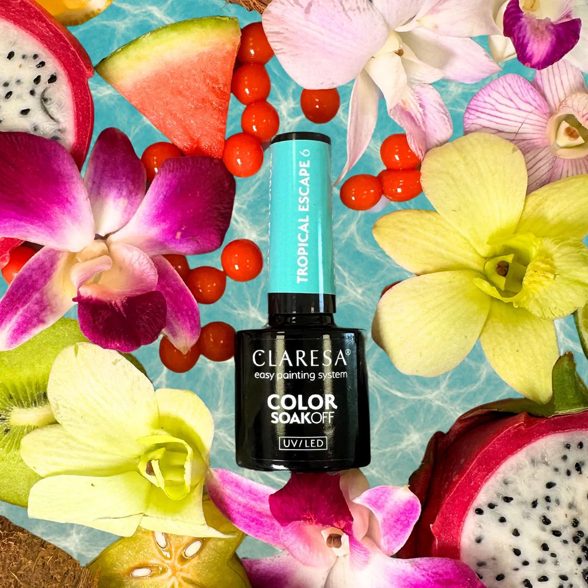 Claresa UV a conduit Gellak 5ml Évasion tropicale 6