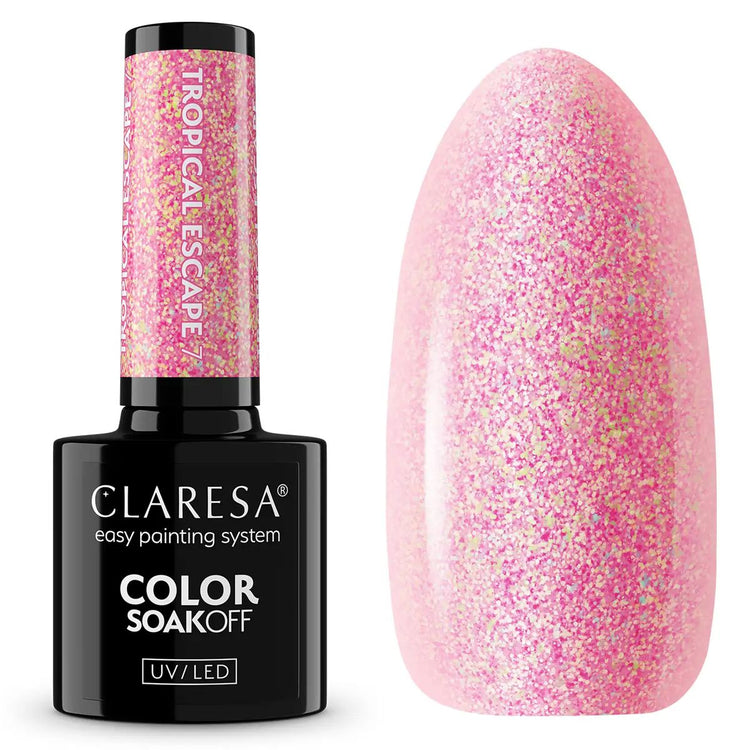 Claresa UV a conduit Gellak 5ml Évasion tropicale 7