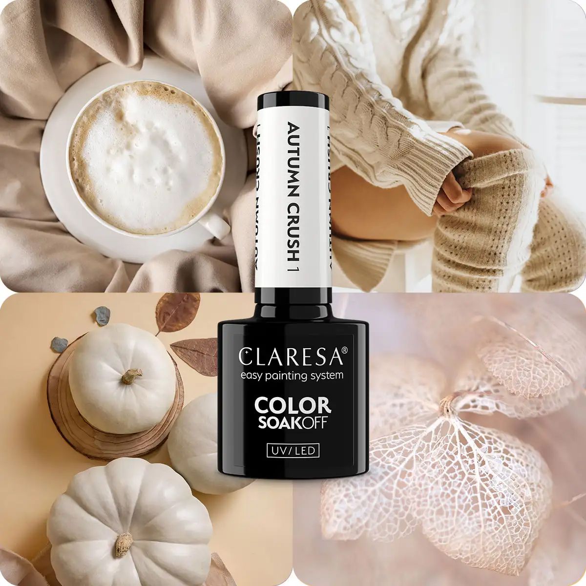Claresa Vernis Gel UV LED 5 ml Automne Crush 1