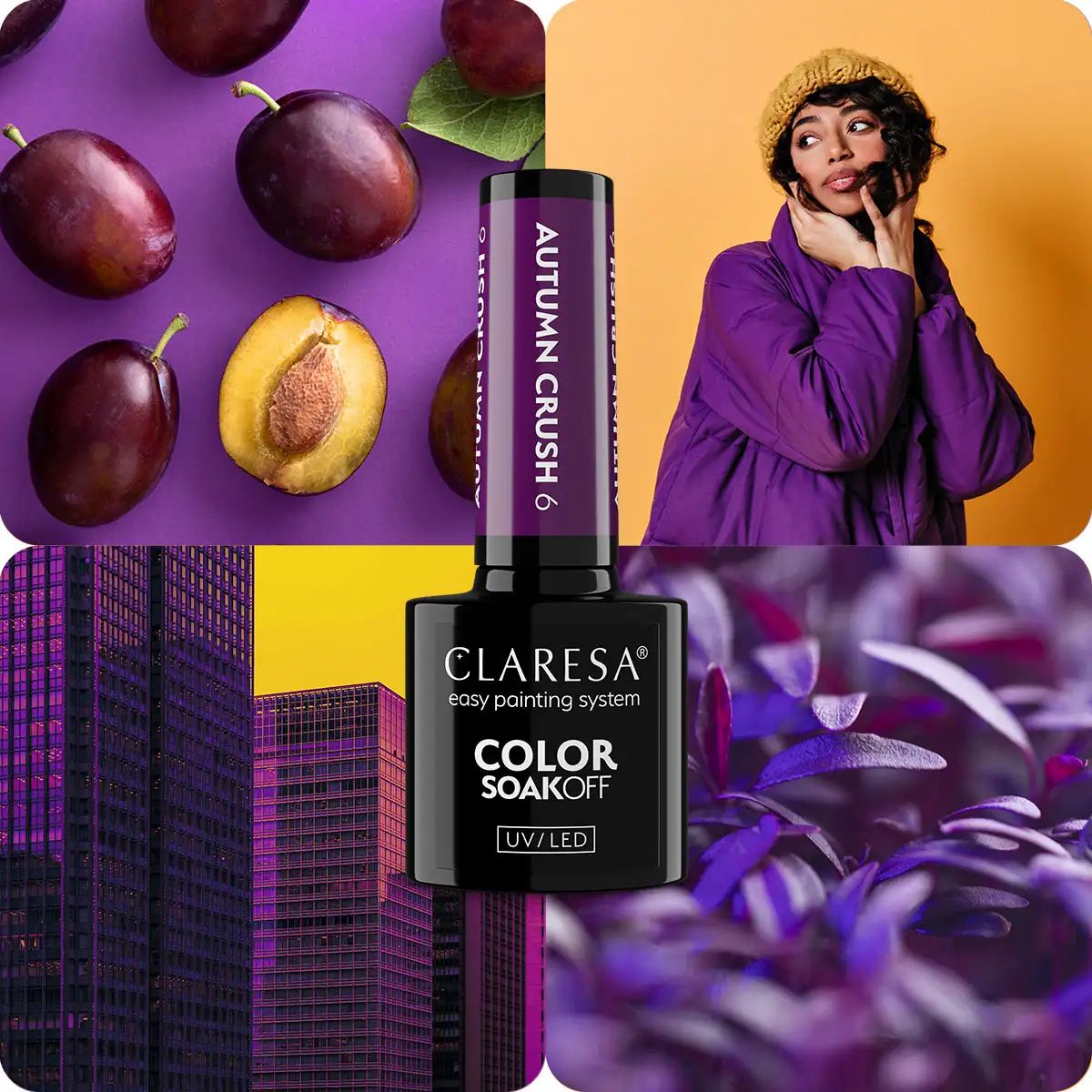 Claresa Vernis Gel UV LED 5 ml Automne Crush 6