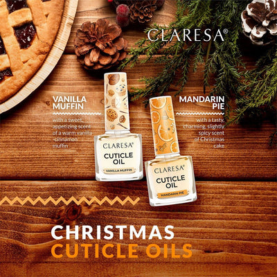 Claresa huile pour cuticules tarte mandarine 5ml