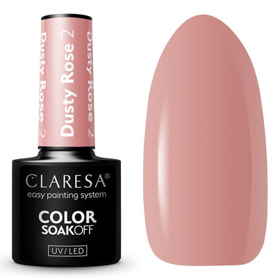 Claresa Claresa UV a conduit Gellak 5ml Dusty Rose 2