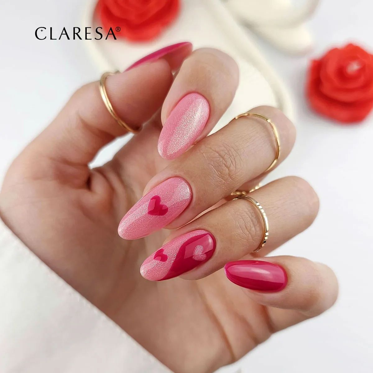 Claresa vernis gel uv led 5ml la la love 2