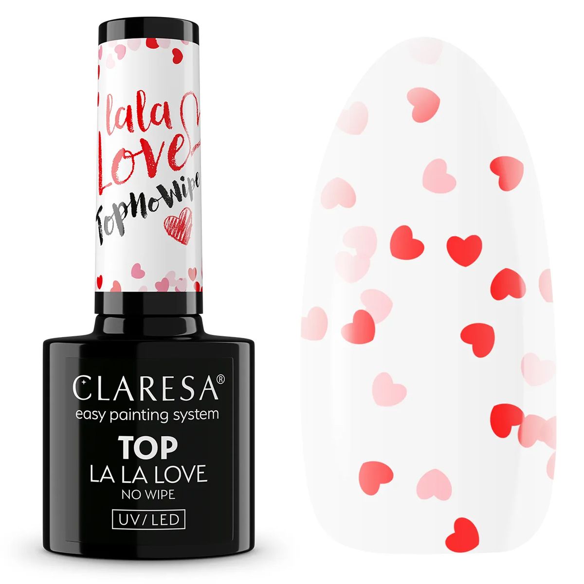 Claresa top coat sans lingette la la love 5ml