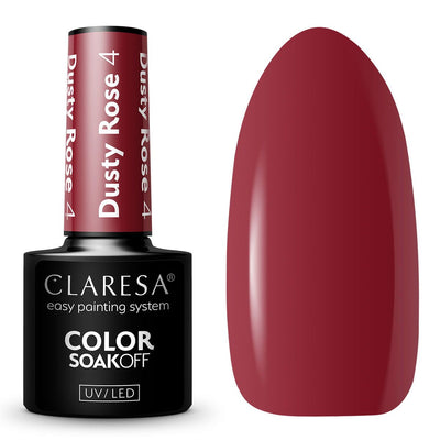 Claresa Claresa UV a conduit Gellak 5ml Dusty Rose 4