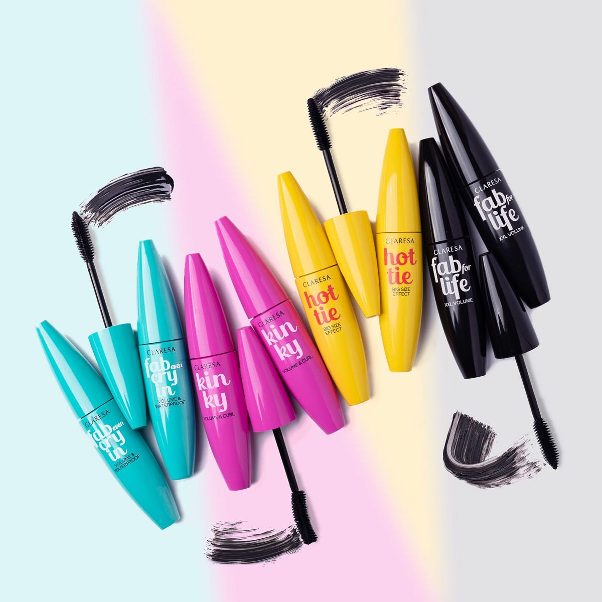 Claresa mascara crépus noir 10ml
