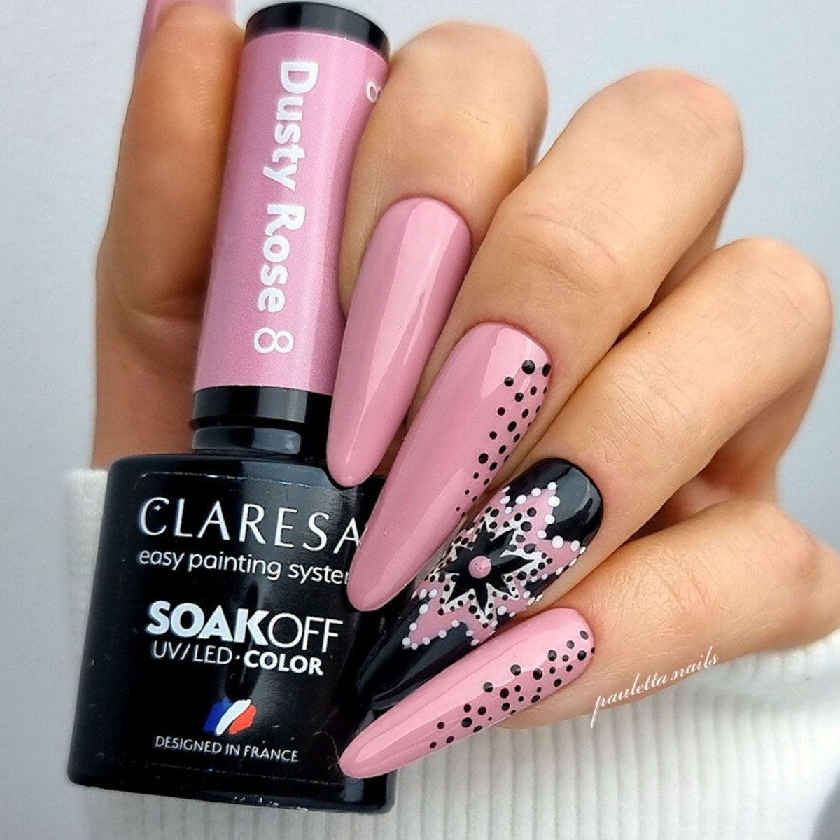 Claresa Claresa UV a conduit Gellak 5ml Dusty Rose 8