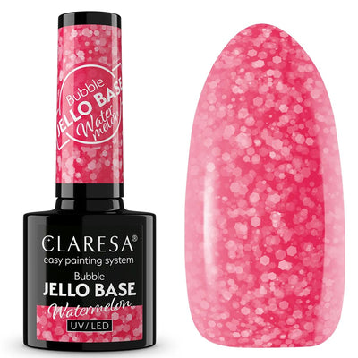 Claresa bubble jello base coat pastèque 5ml